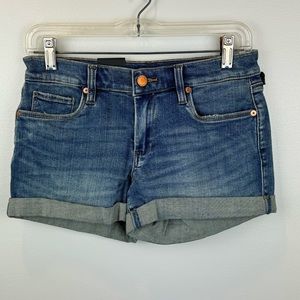 NWT Blank NYC FULTON Roll Up Shorts